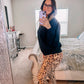 Leopard Leggings w/Pockets