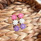 Spring Daisy Floral Studs