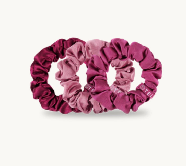 TELETIES Silk Scrunchies