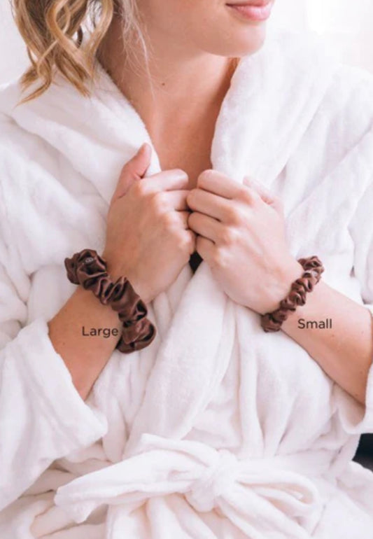 TELETIES Silk Scrunchies