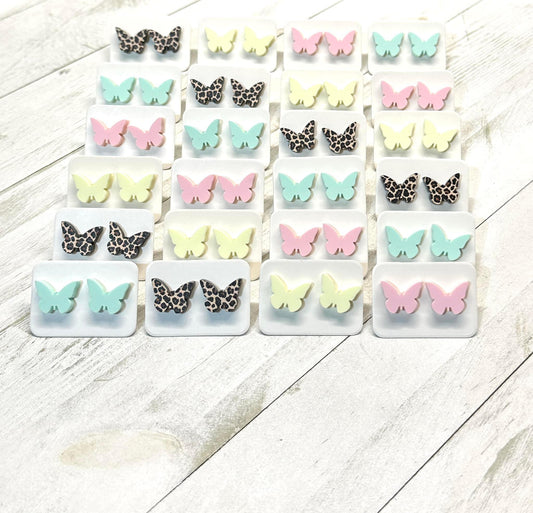 Butterfly Stud Earrings