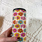 Flower Smiley Slim Can Cooler