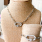 Silver Magnetic Chain Bracelet