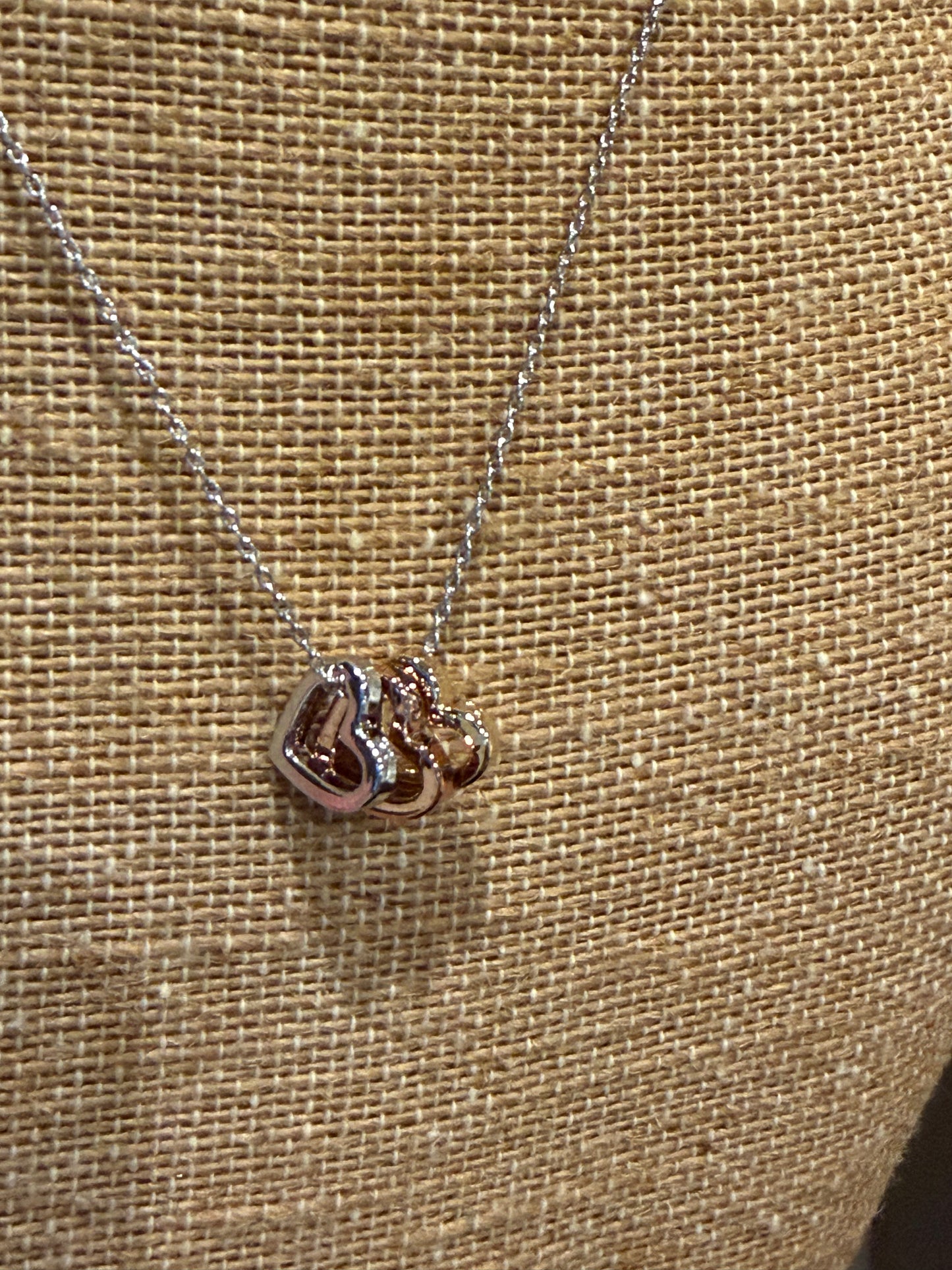 Heart Trio Necklace