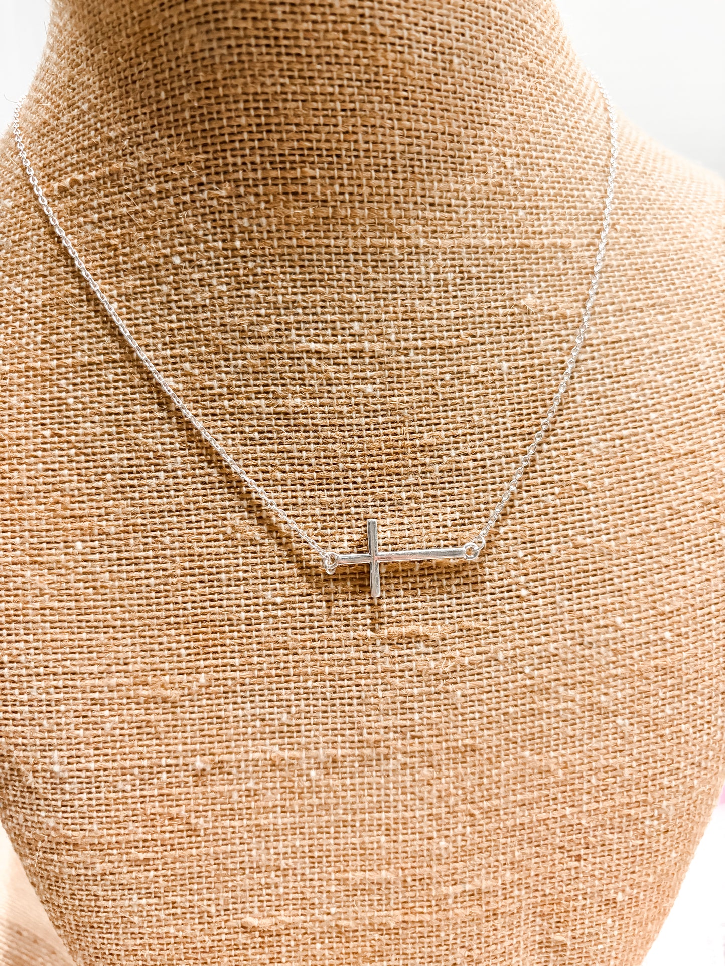 Tiny Cross Necklace