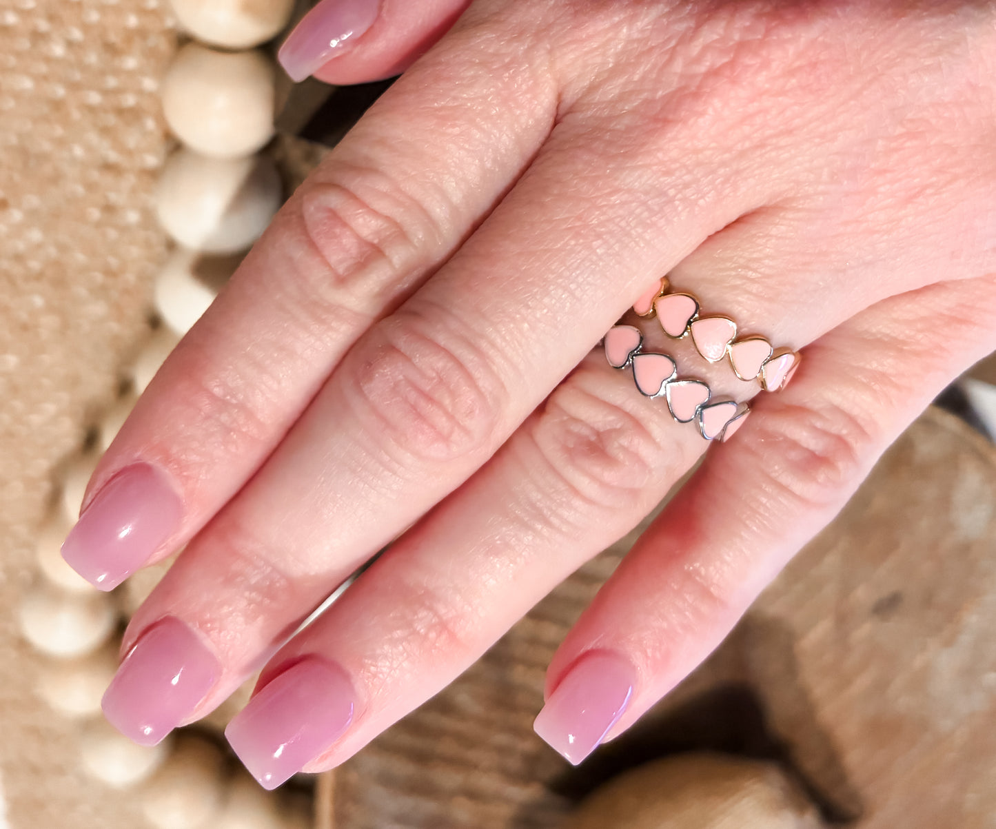 Heart Adjustable Ring - 2 colors