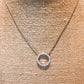 Infinity Circle Necklace