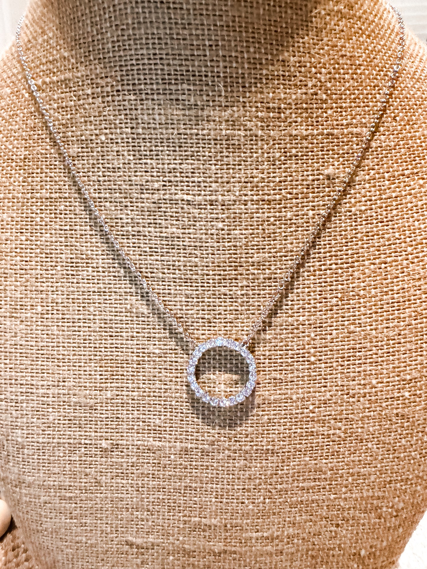 Infinity Circle Necklace