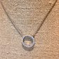 Infinity Circle Necklace