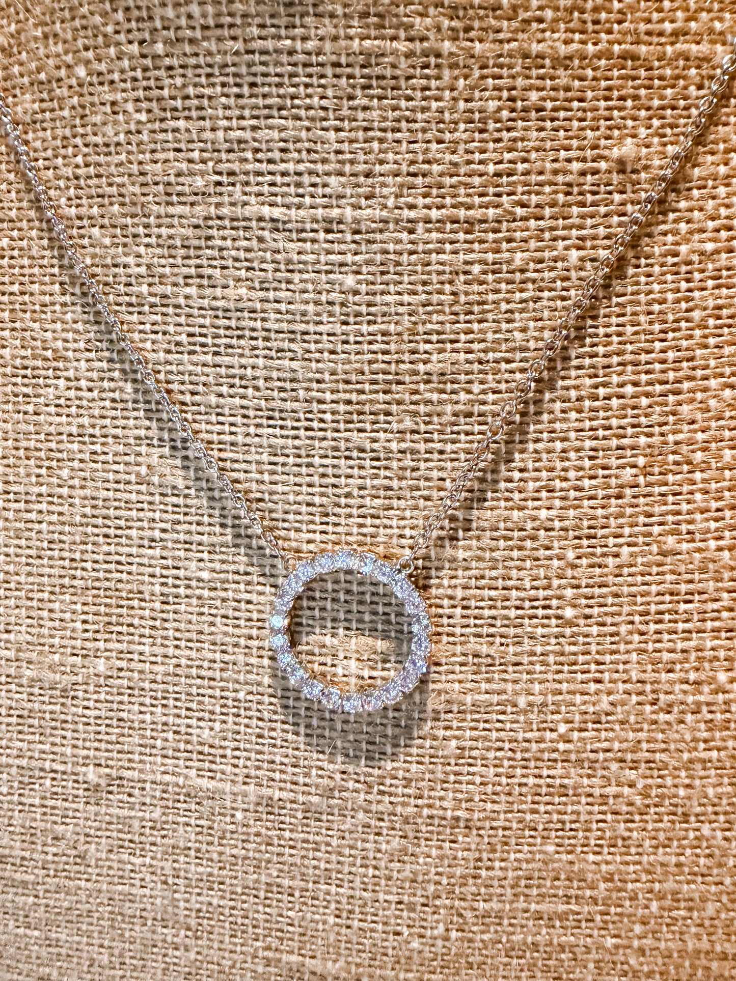 Infinity Circle Necklace