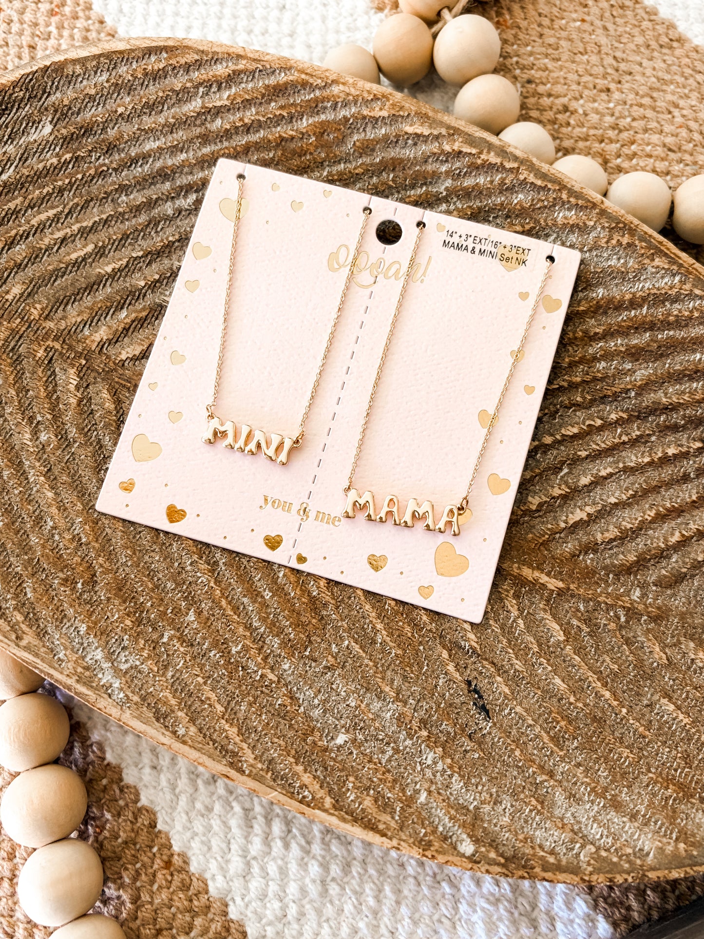 Mama & Mini Necklace Set