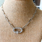 Silver Magnetic Chain Necklace