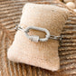 Silver Magnetic Chain Bracelet