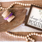 Purple Beaded Stack
