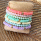 Spring Pastel Bracelet Stack