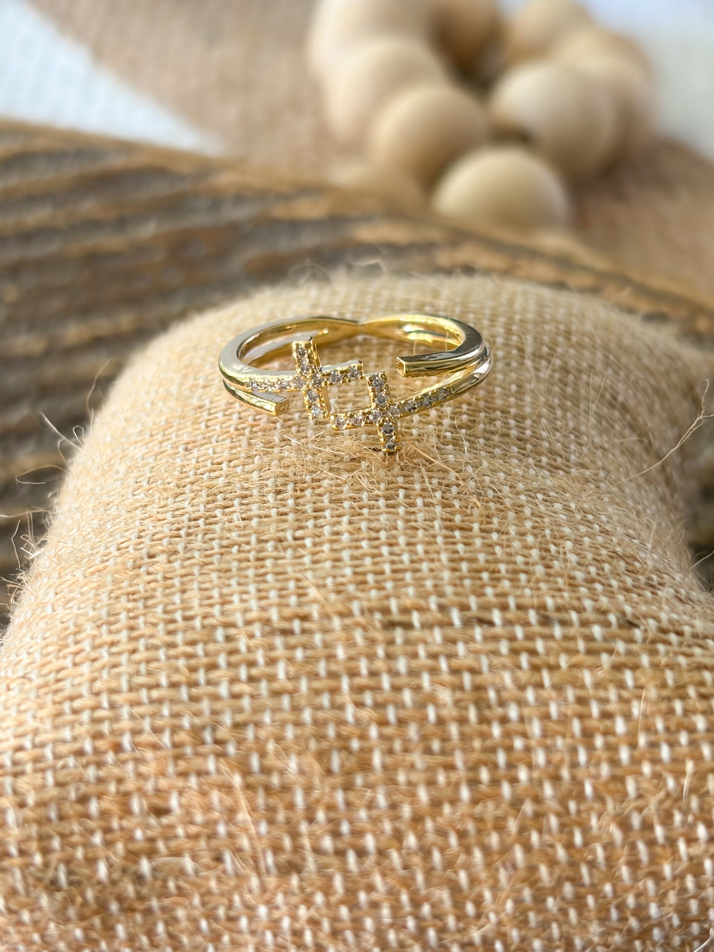 Cross Ring - 2 colors available