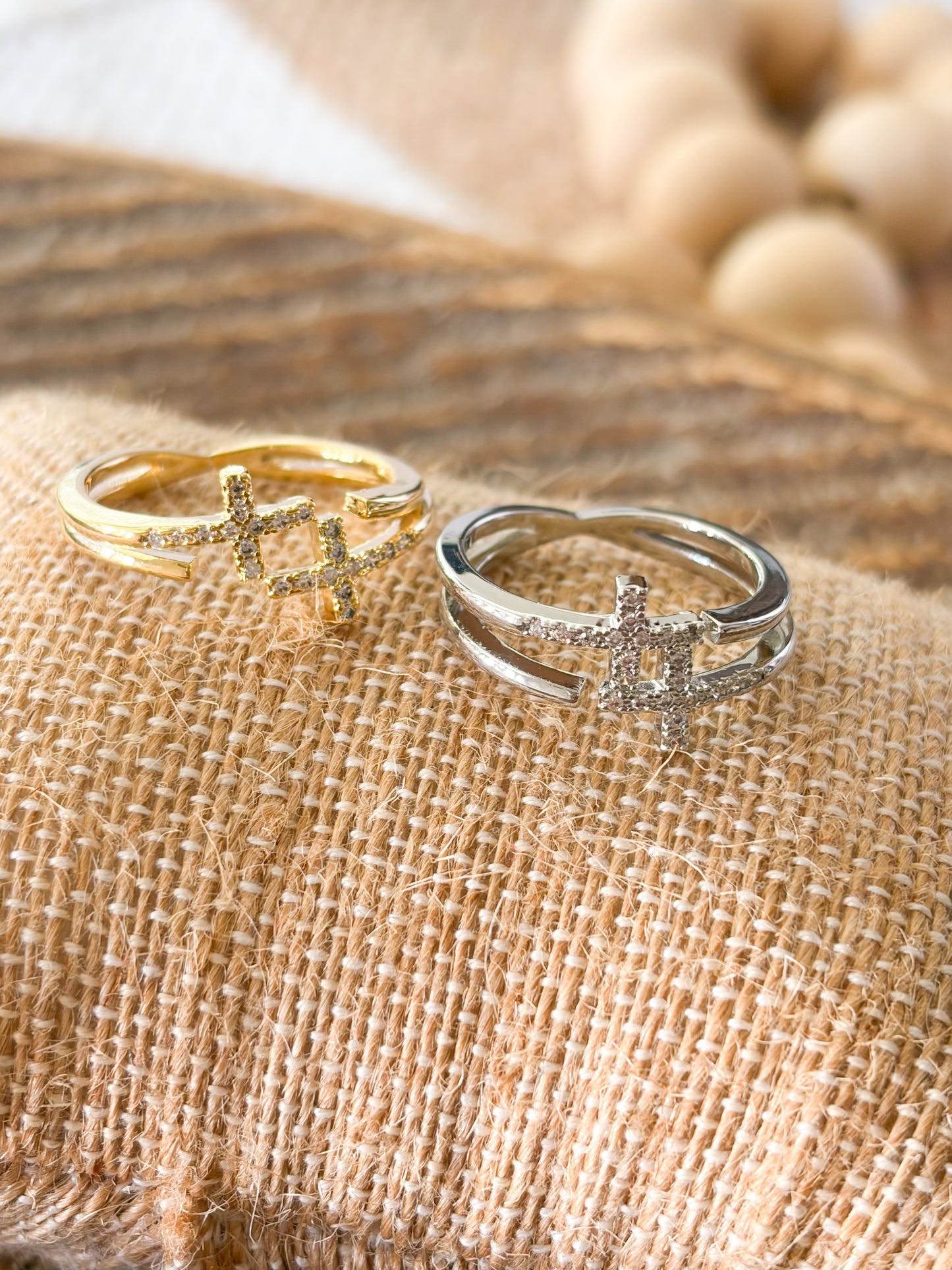 Cross Ring - 2 colors available