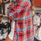 Plaid Flannel Long Sleeve Shirt