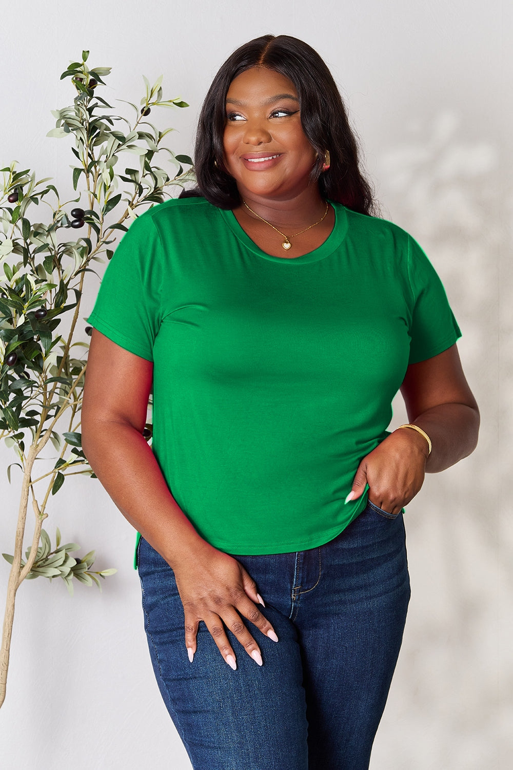 Round Neck Short Sleeve TShirt