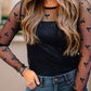 Coquette Bow Sheer Top