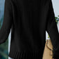 Vneck Dropped Shoulder Sweater