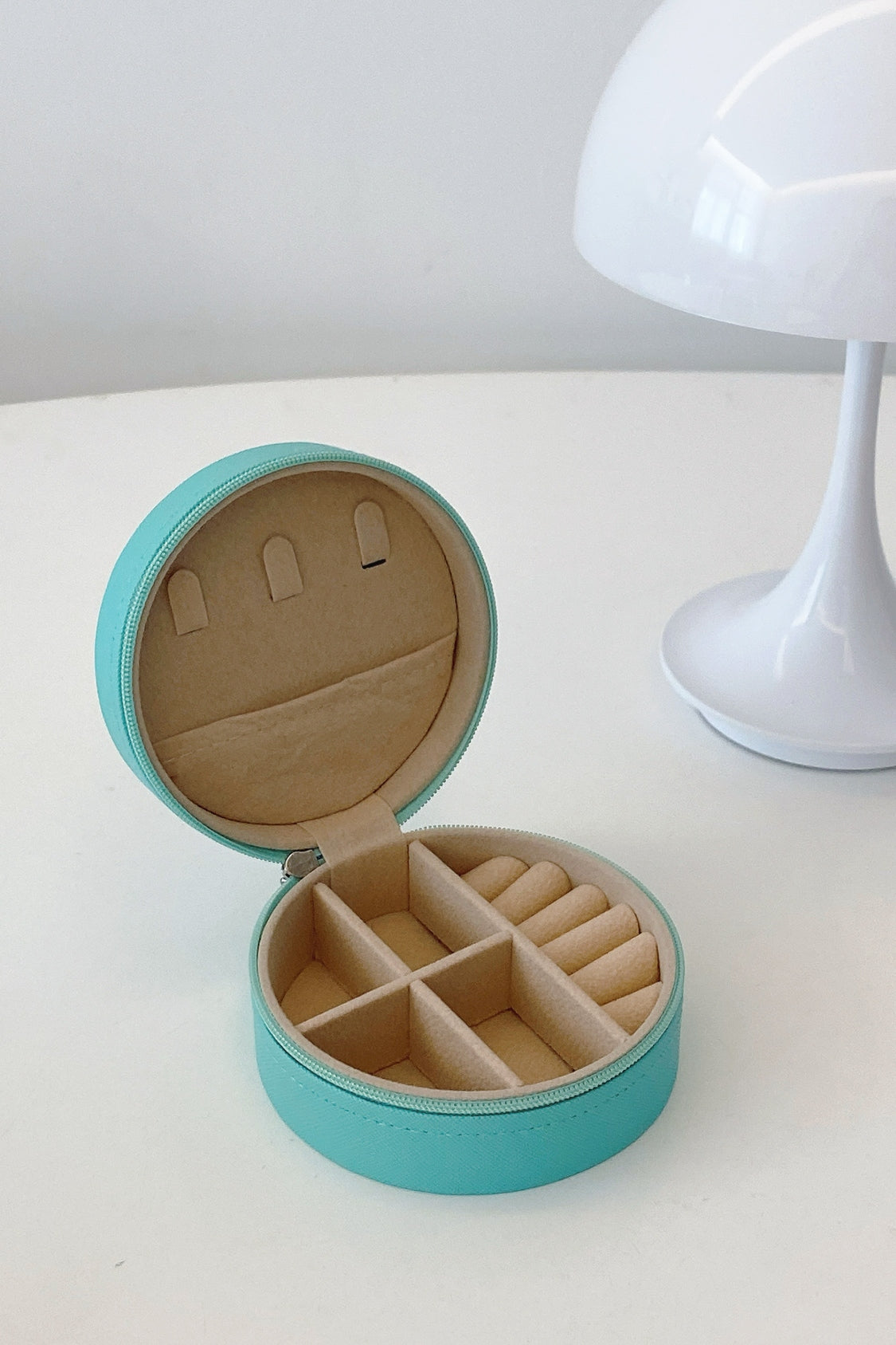 Faux Leather Jewelry Box