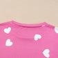 Hearts Shorts Set