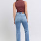 Judy Blue Raw Hem Bootcut Jeans