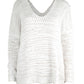Open Knit Long Sleeve Sweater