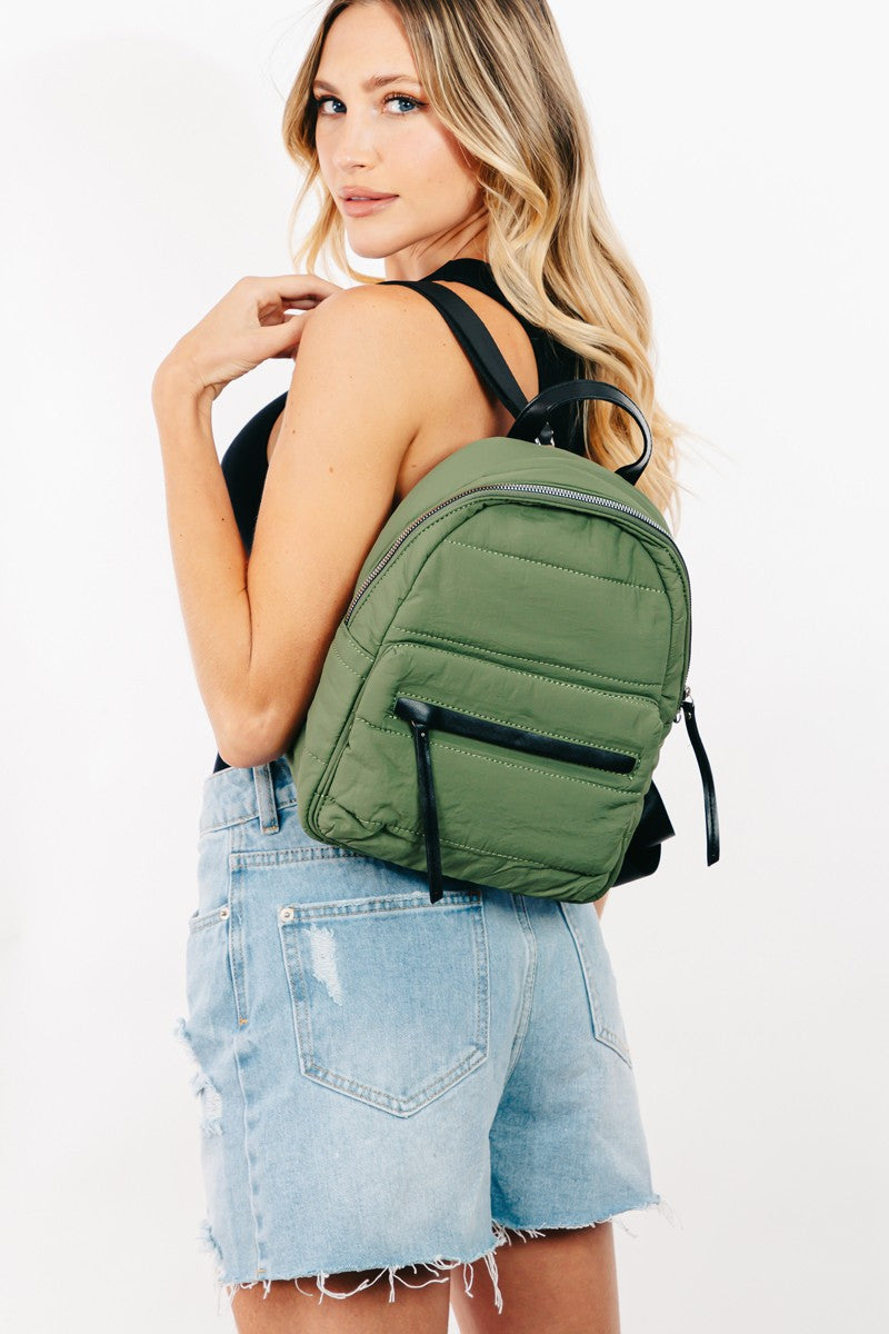 Adjustable Strap Nylon Backpack Bag