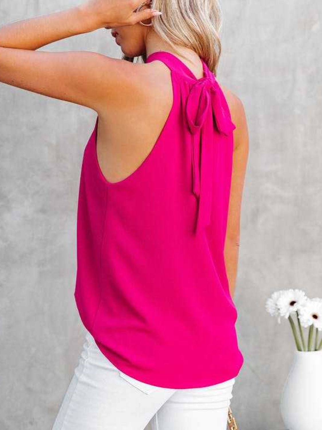 Mandy Halter Neck Tank