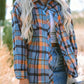 Plaid Flannel Long Sleeve Shirt