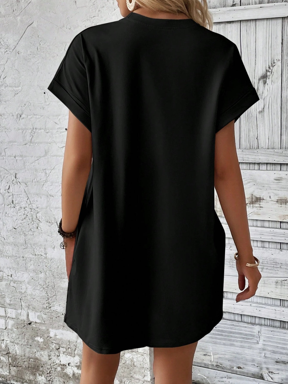 Tshirt Dress with Pockets