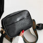 Tassel Faux Leather Printed Strap Crossbody Bag
