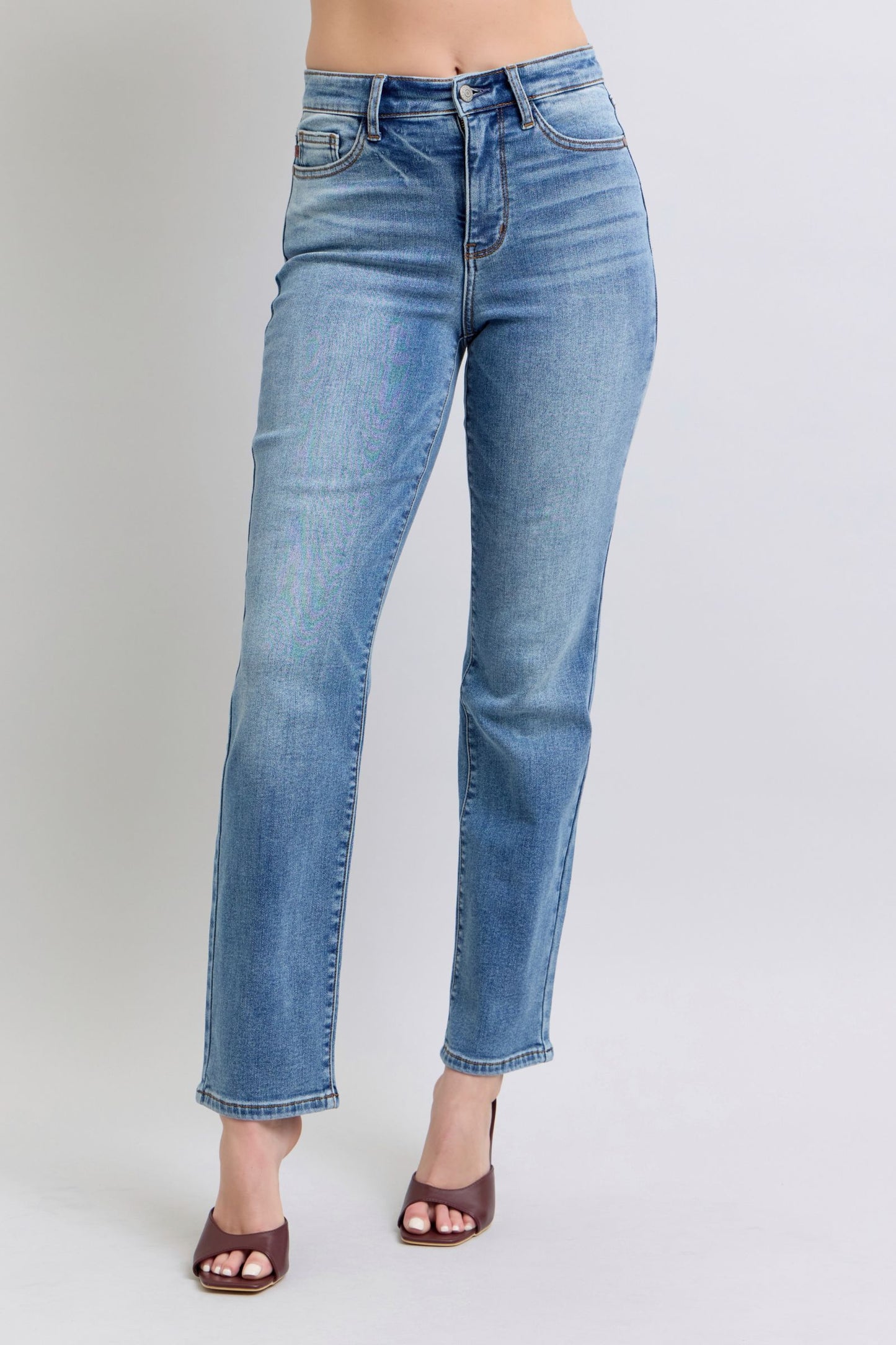 Judy Blue Thermal Lined Straight Jeans