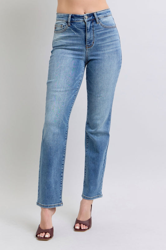 Judy Blue Thermal Lined Straight Jeans