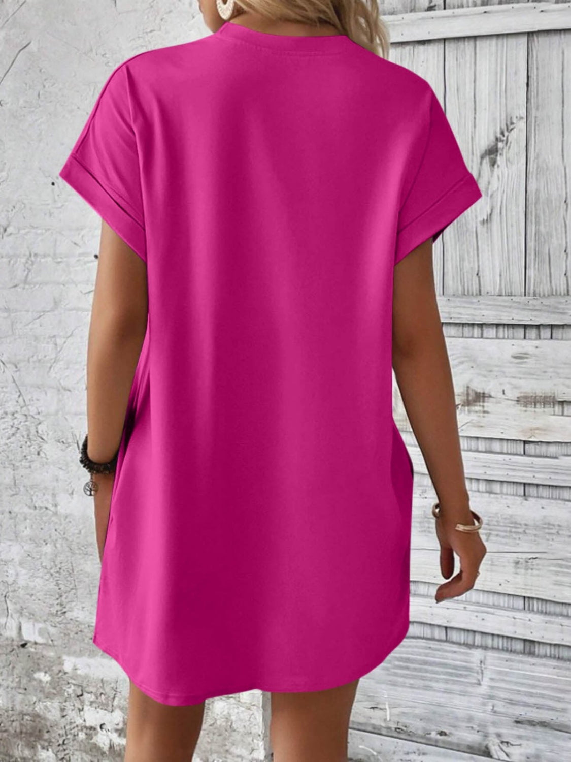 Tshirt Dress with Pockets