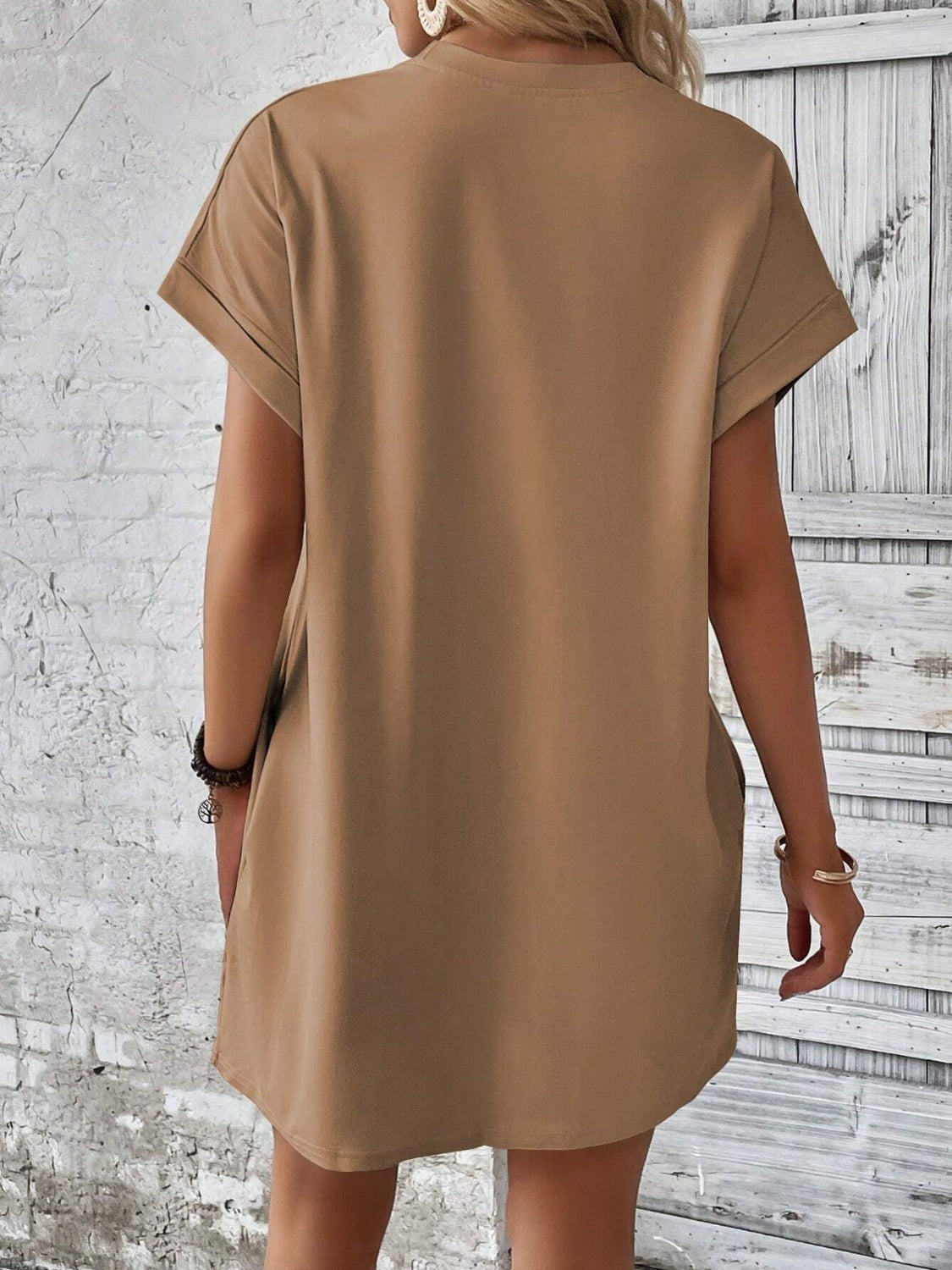 Tshirt Dress with Pockets