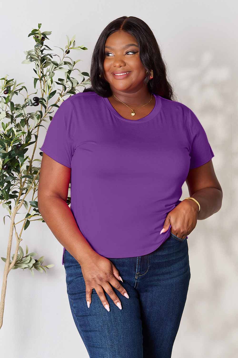 Round Neck Short Sleeve TShirt