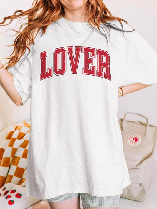 LOVER Round Neck T-Shirt