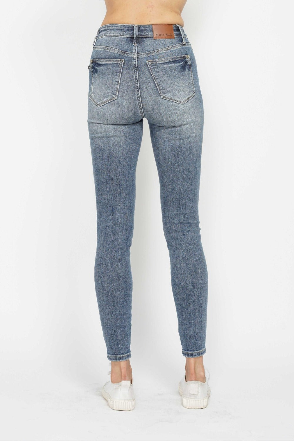 Judy Blue Tummy Control Non Distressed Skinny Jeans