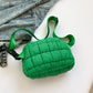 Bubble Texture Adjustable Strap Crossbody Bag