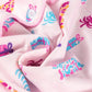 Pink Christmas Button Sleep Shirt/Jammies