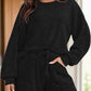 Lounge Worthy Dropped Shoulder Top and Shorts Set