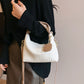Faux Leather Woven Purse