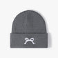 Embroidered Coquette Bow Knit Beanie