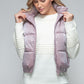 Faux Fur Lining Quilted Vest