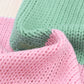 Colorblock Round Neck Drop Shoulder Sweater