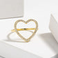 925 Sterling Silver Heart Ring