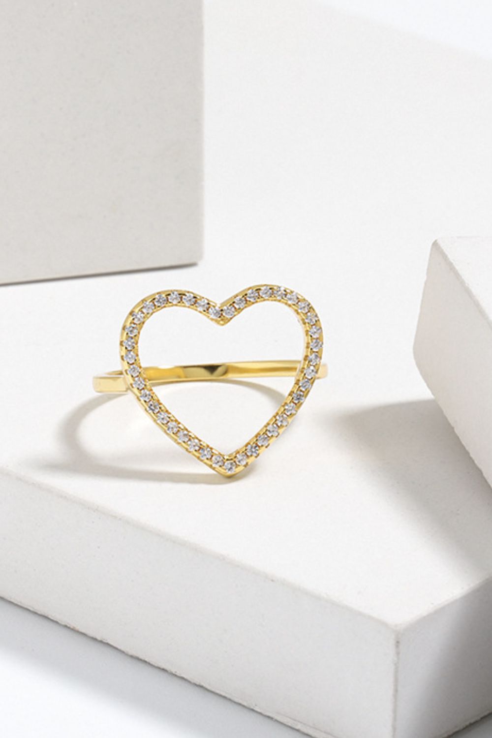 925 Sterling Silver Heart Ring